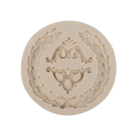 Καλούπι σιλικόνης μπαρόκ γωνίες 9.3x9.3cm
